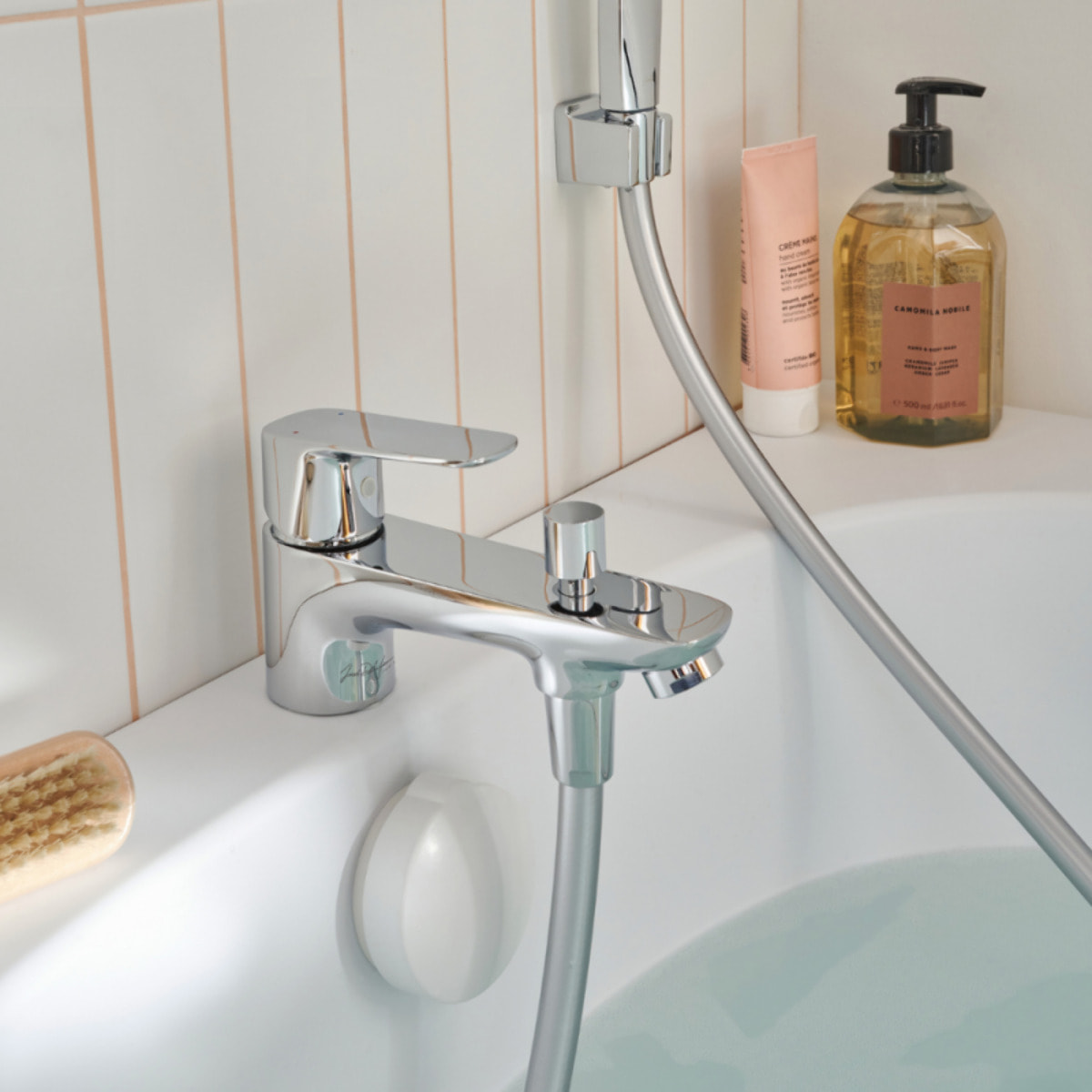 Mitigeur baignoire monotrou July+ chromé