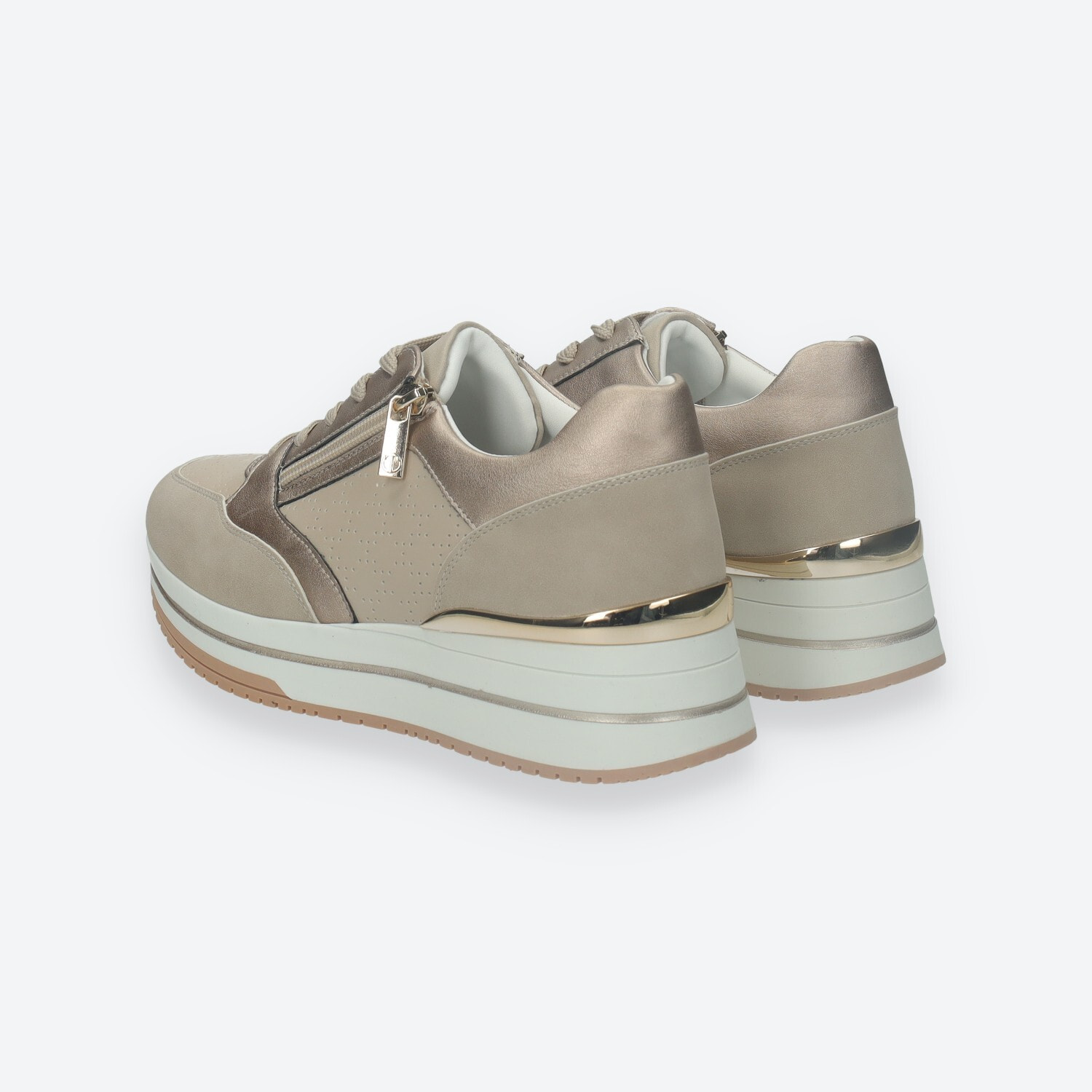 Sneakers Donna Tata Italia Beige