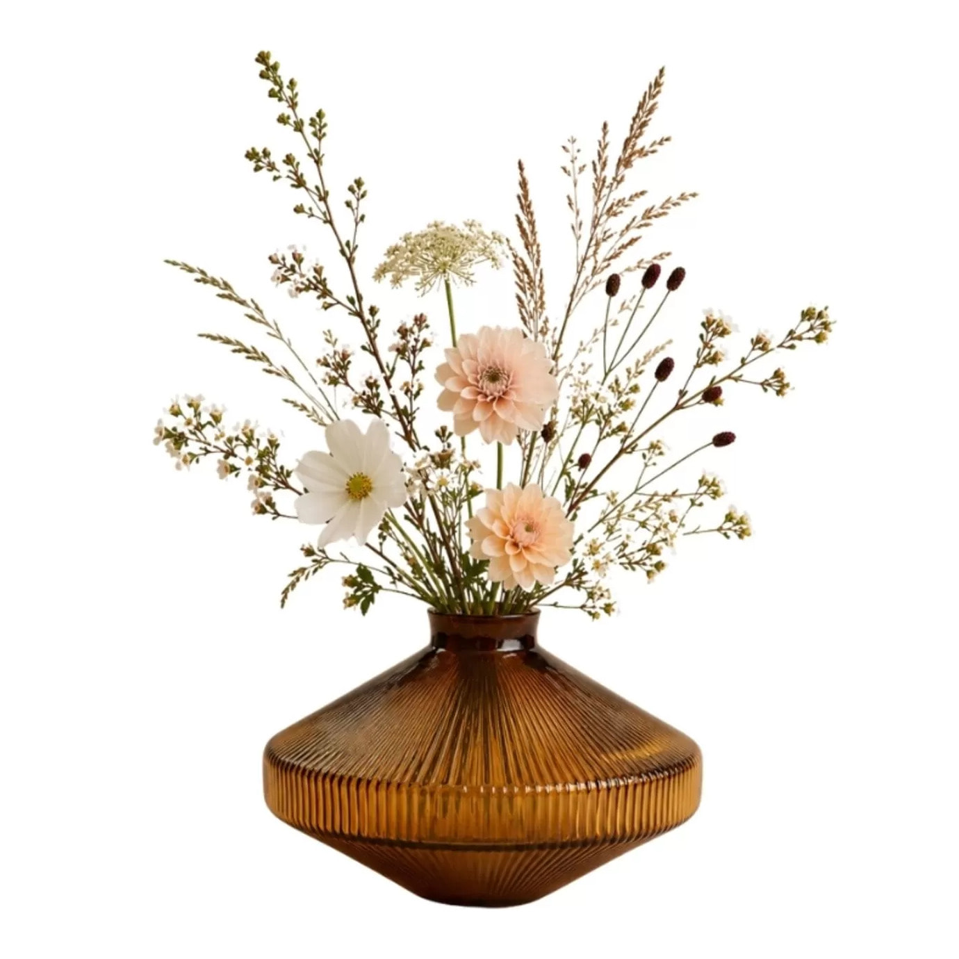 Vase Daphne marron 24cm Kare Design