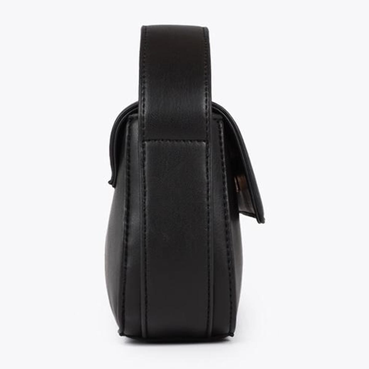 Tracolla in pelle sintetica con logo M sulla maniglia