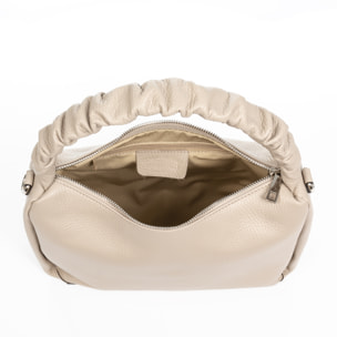 Amatrice bolso de hombro mujer. Piel auténtica Dollaro.