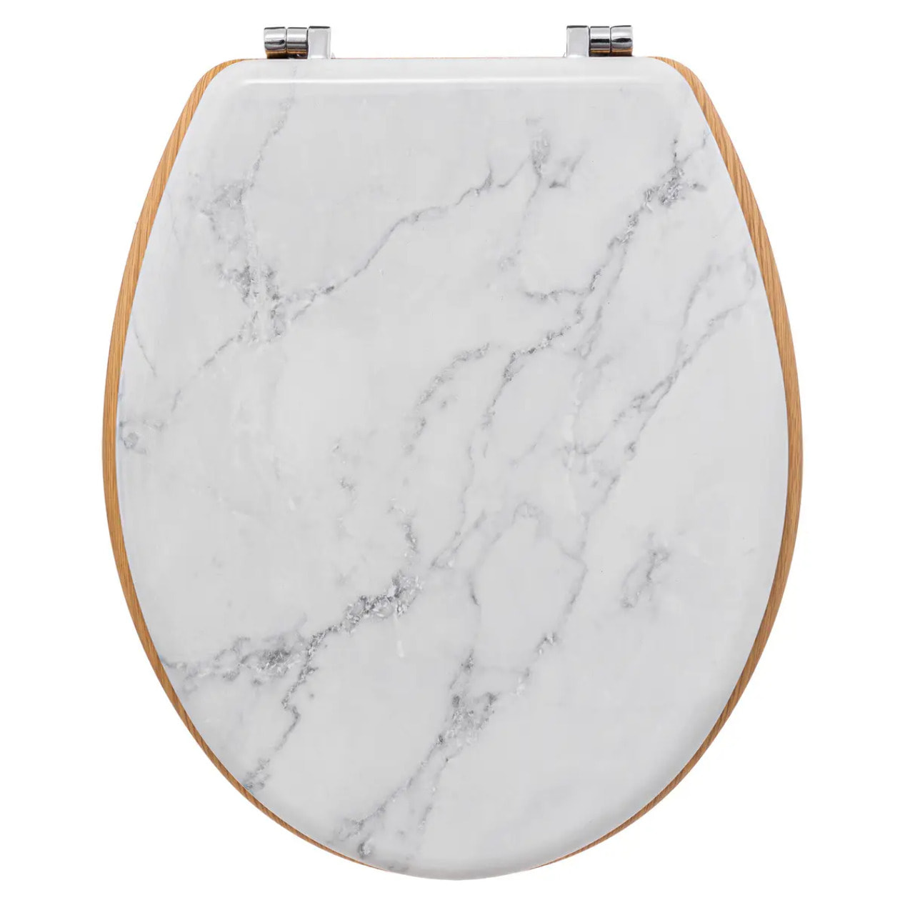 Abattant WC "Léa" effet marbre en bois