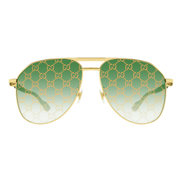 Gafas de Sol Gucci GG1220S-004 de Metal Hombre 59 mm