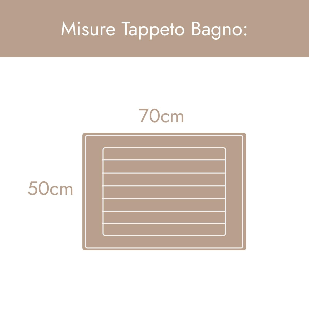 INTRECCI HOME Tappeto Bagno, in Puro Cotone 700 g, , Morbidezza Extra, Assorbenza Superiore, Elegante e Durevole
