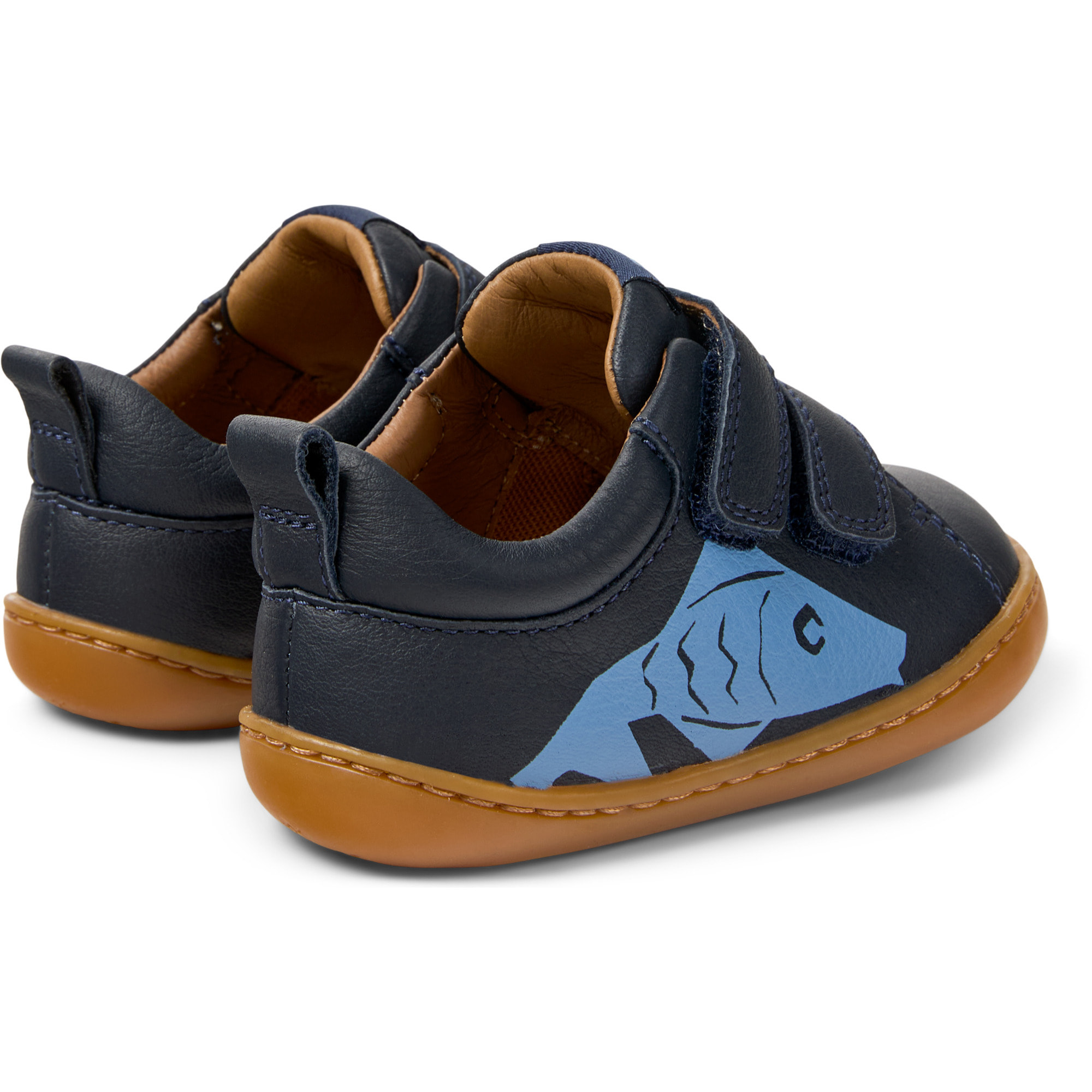 Sneakers - CAMPER Peu Cami Twins - Blu - Pelle liscia