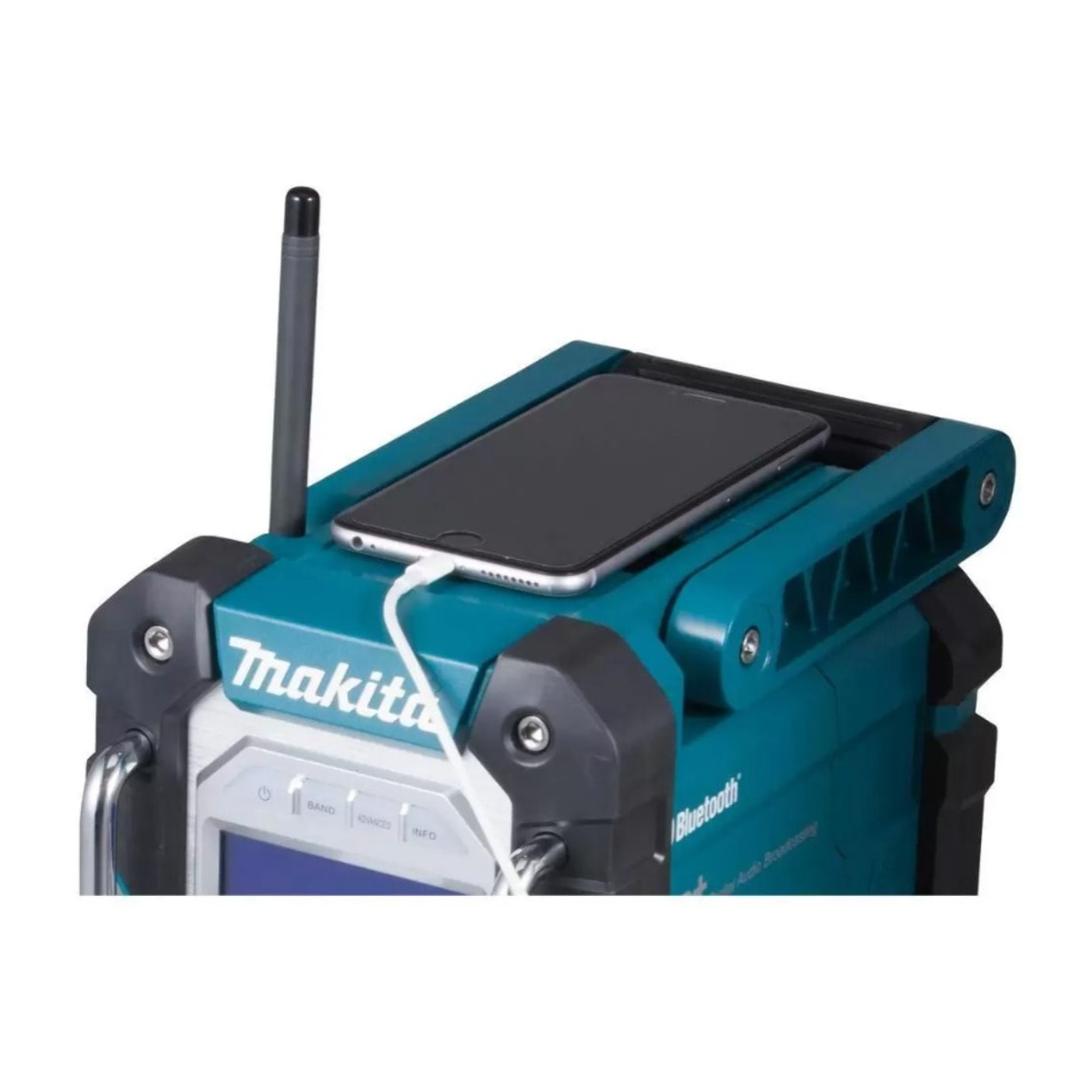 MAKITA 7.2 to 18 V Li-Ion Construction Radio - Sin batería ni cargador - DMR112