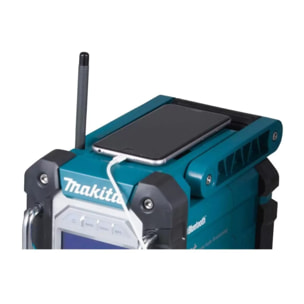 MAKITA 7.2 to 18 V Li-Ion Construction Radio - Sin batería ni cargador - DMR112