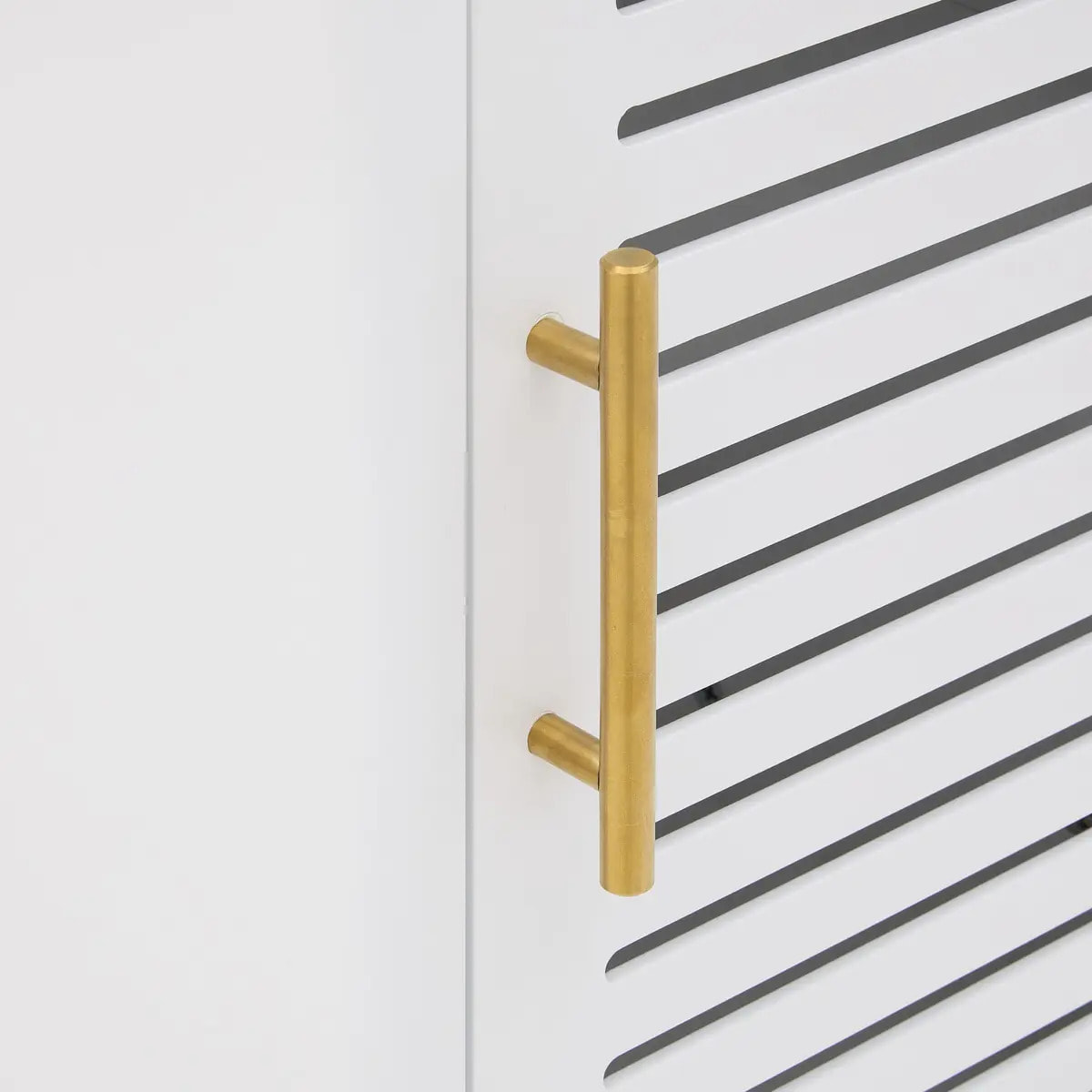 Meuble bas Orea rectangulaire 30x36cm 1 porte blanc