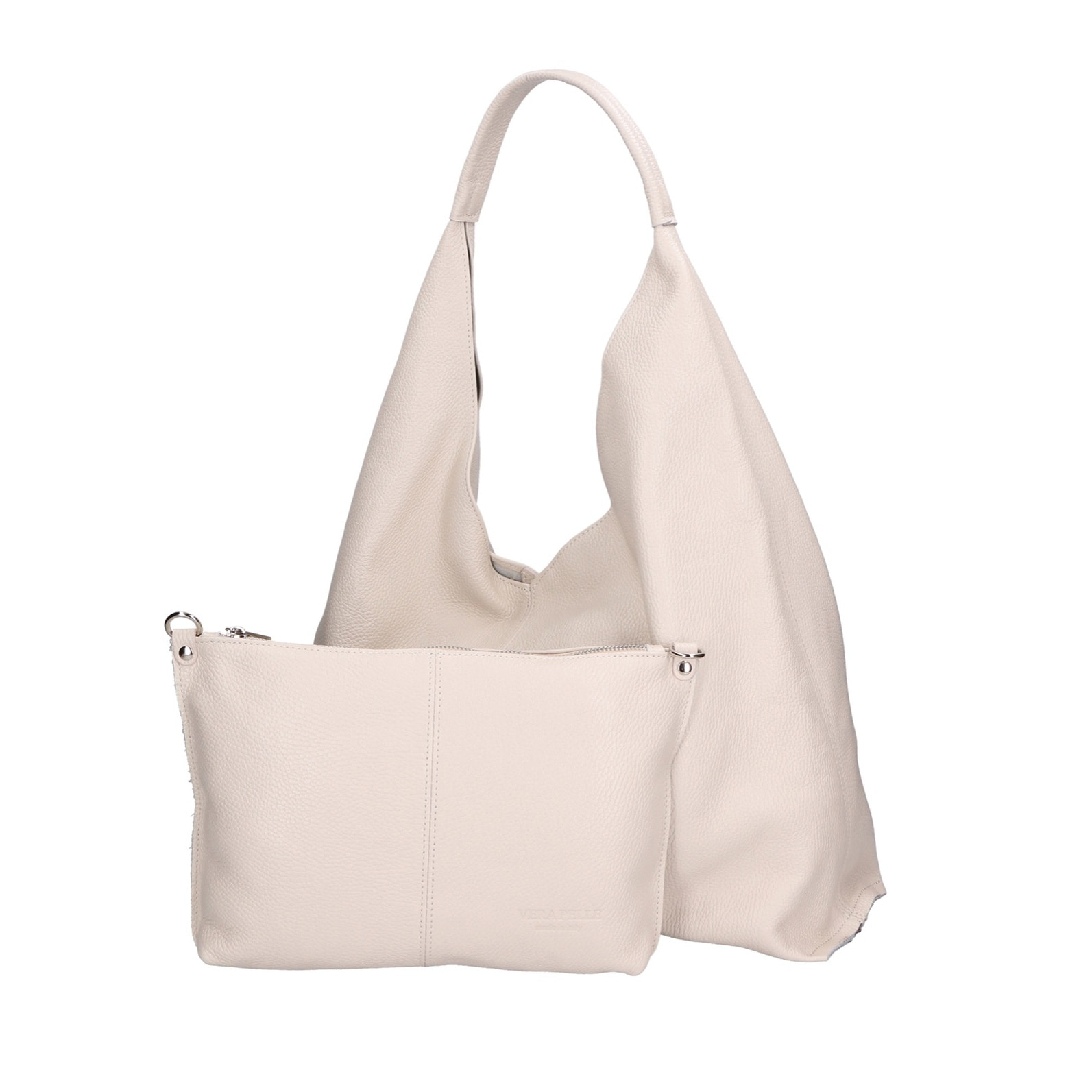 Borsa a spalla da donna - Modello Ginger - Vera pelle - 25.0 x 14.0 x 13.0 cm