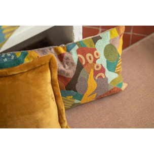 Coussin brodé Izel
