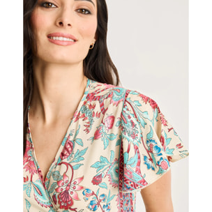 Vestido Largo Beige - Eterna