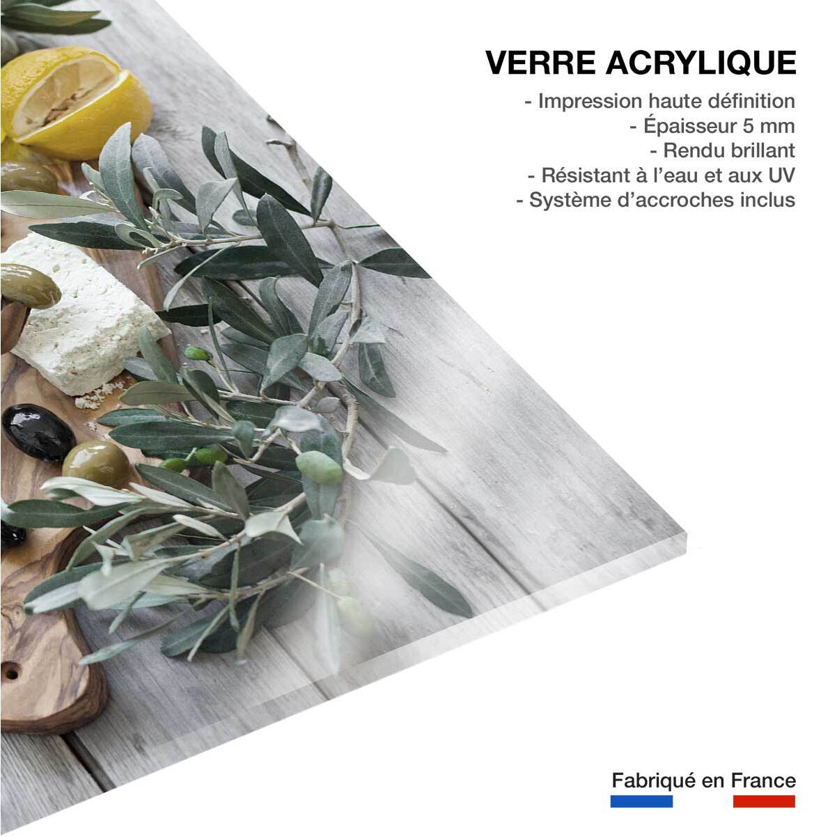 Tableau régime crétois Tableau plexiglas