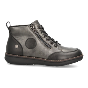 Botines casual mujer con cremallera lateral