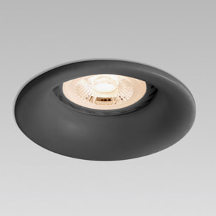 NEÓN R Lampe encastrable noire