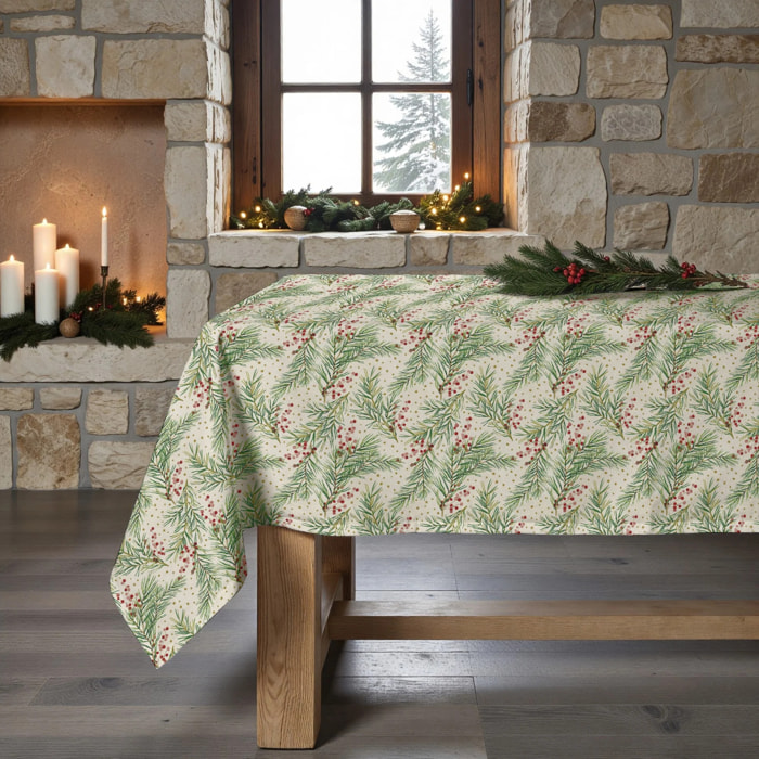 Nappe en résine Anti-tâches Merry Christmas 30