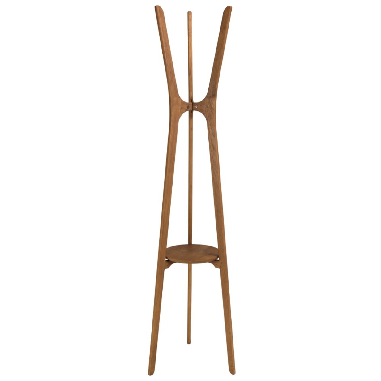 SIXTINE - Porte-manteau en bois de teck recyclé