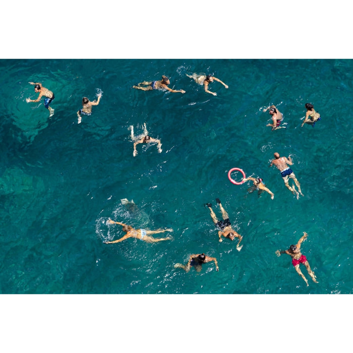 Tableau tous à l'eau! Tableau alu Dibond