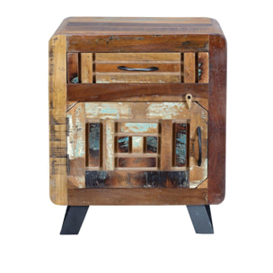 Mesita - Madera reciclada - 50x40x60cm