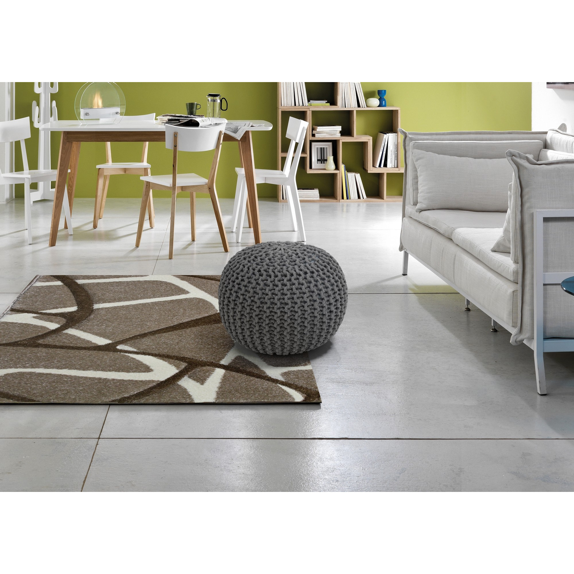 Tomasucci Pouf POSH GRIS CLAIR