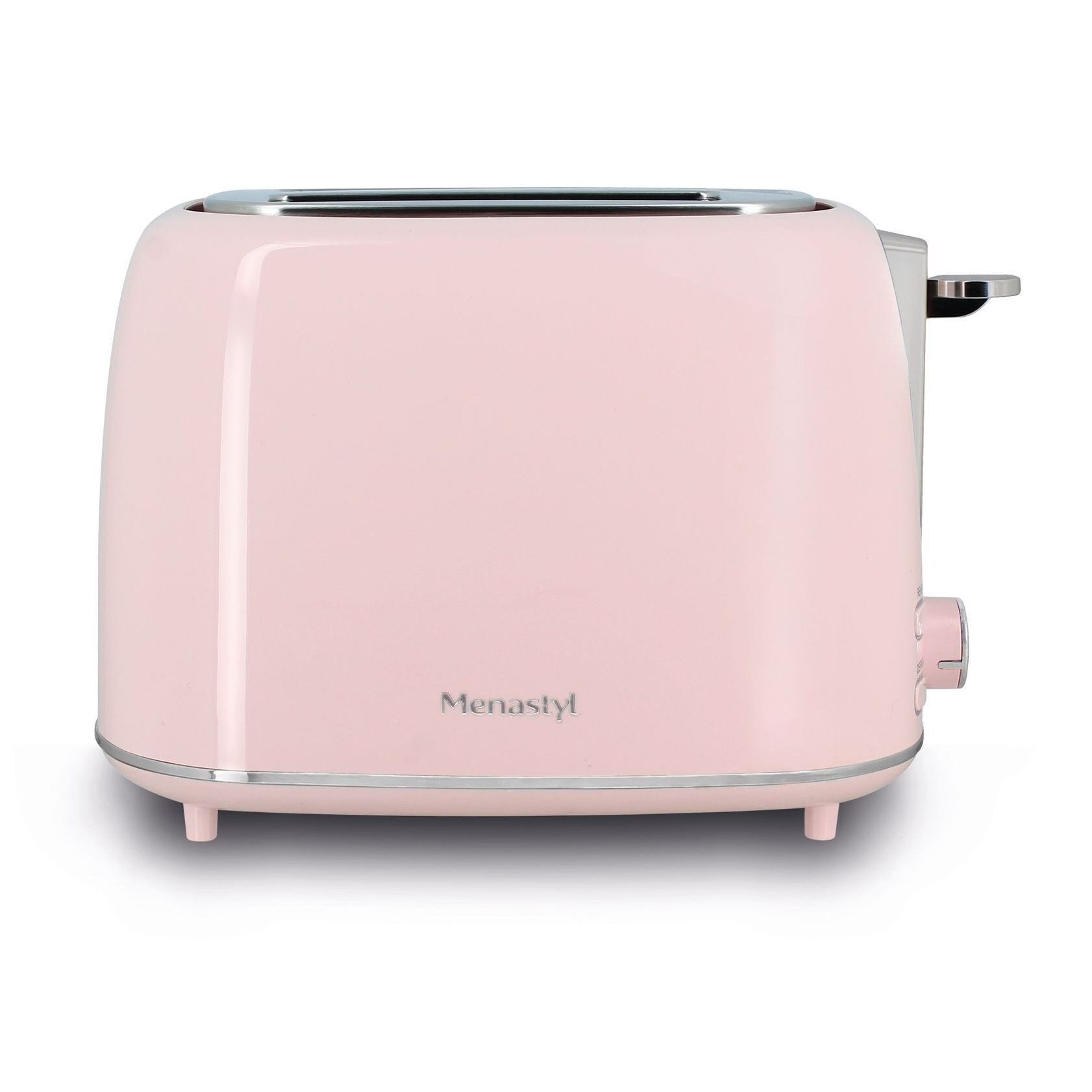 Grille pain 2 tranches rose RETRO