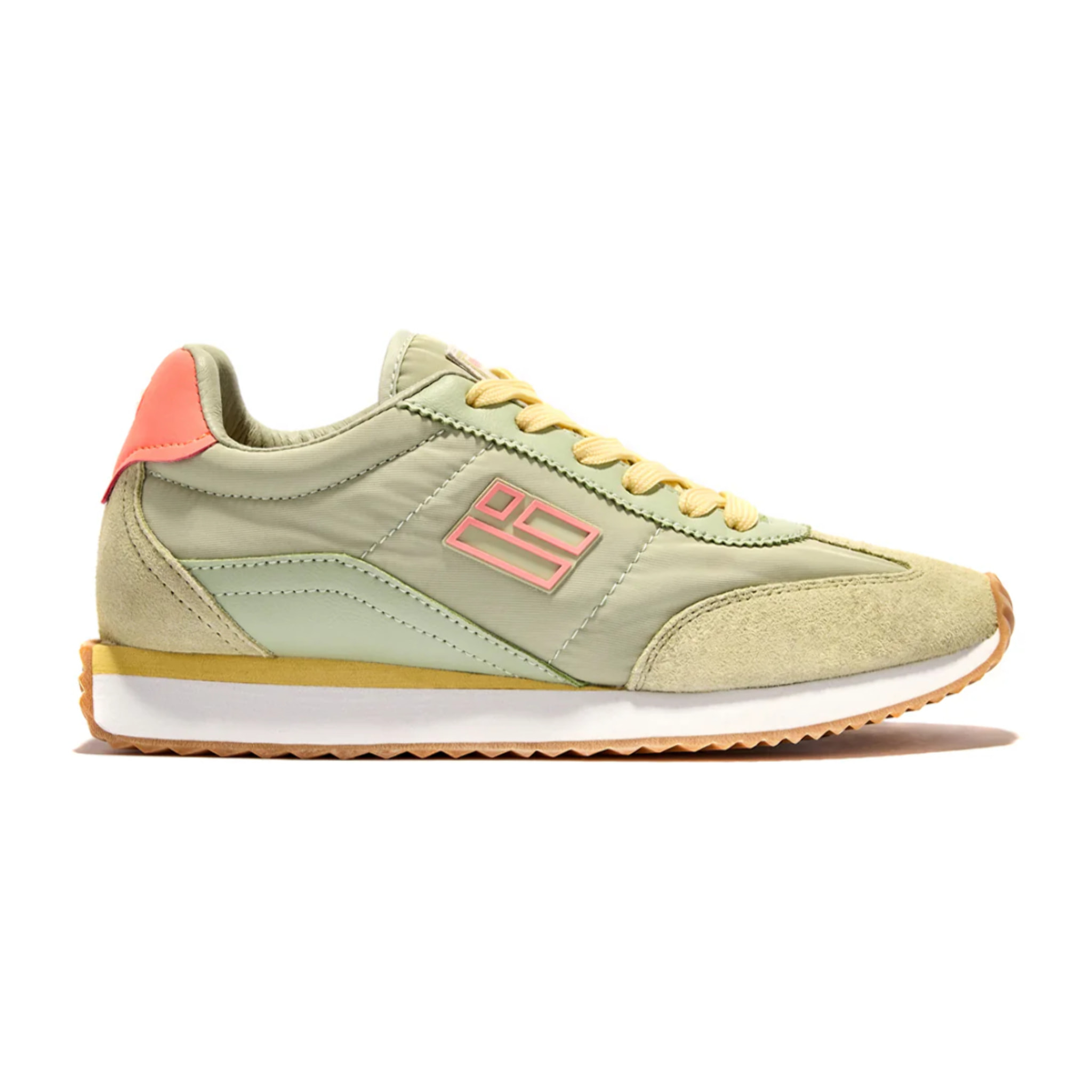Zapatillas Deportivas de Mujer Estilo Retro Vantage en Verde