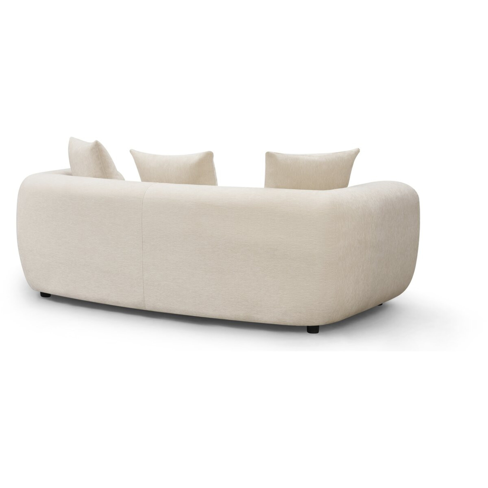 Canapé droit "La Fayette" - 3 places - Beige