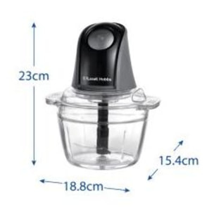 Hachoir RUSSELL HOBBS Matte Charcoal 27131-56