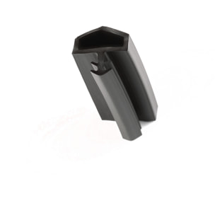Joint de porte intérieure sur dormant en PVC - Rainure 4 mm - Rouleaux 150 m - Noir - KISO - S 0680 NOIR