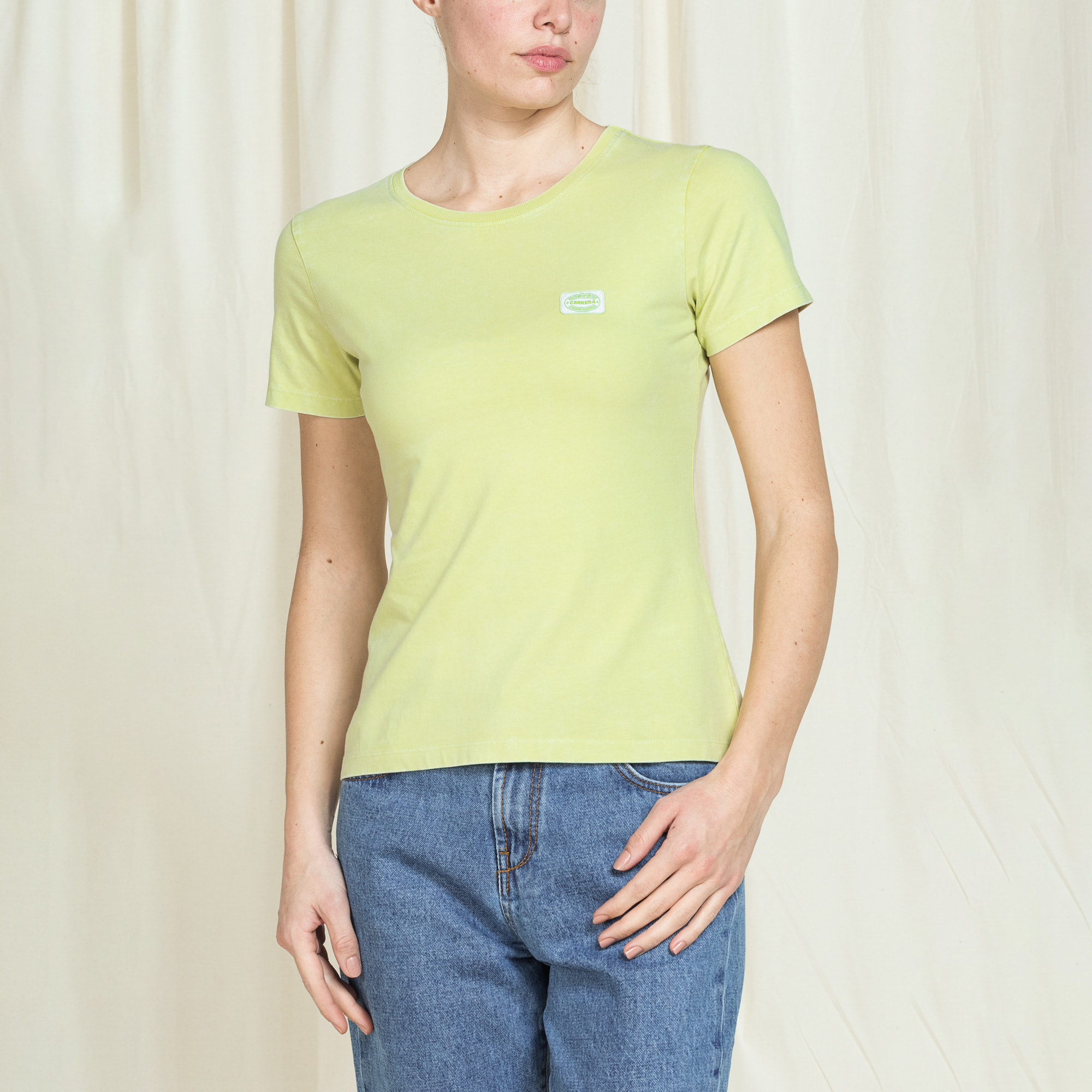 T-SHIRT GIROCOLLO REPLICA IN JERSEY