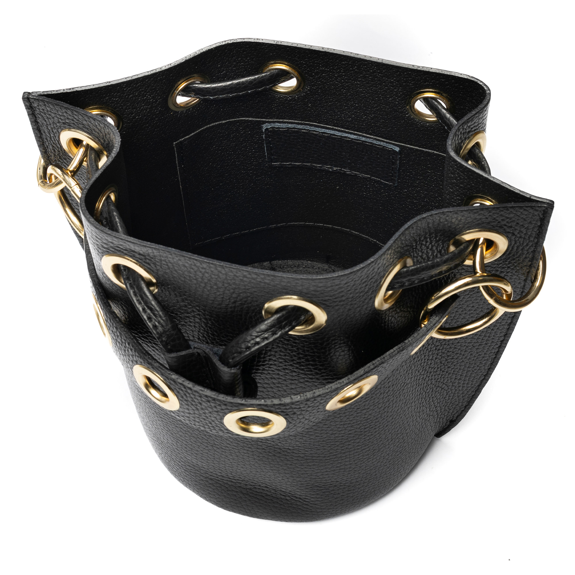 Primavera bolso de mano mujer. Piel auténtica Dollaro