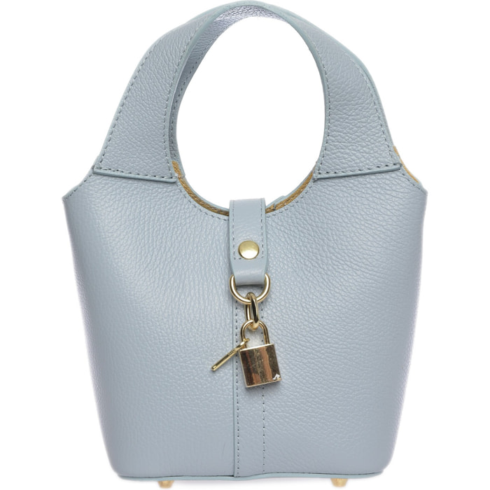 Borsa a mano Anna Luchini Turchese