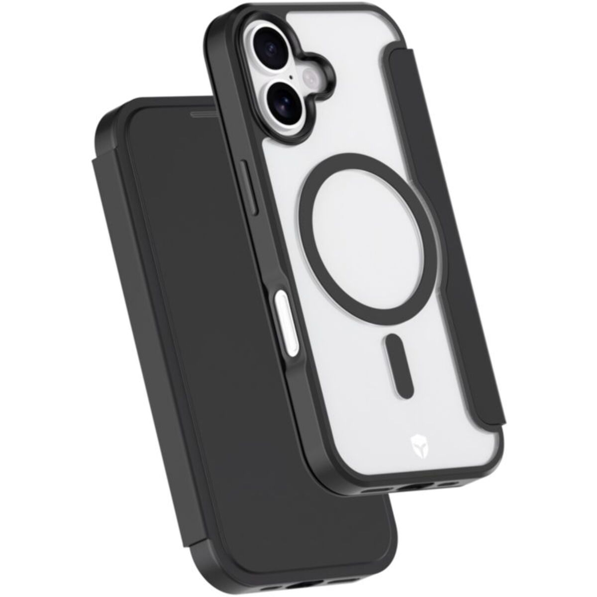 Etui FORCE CASE iPhone 17 Folio MagSafe Noir