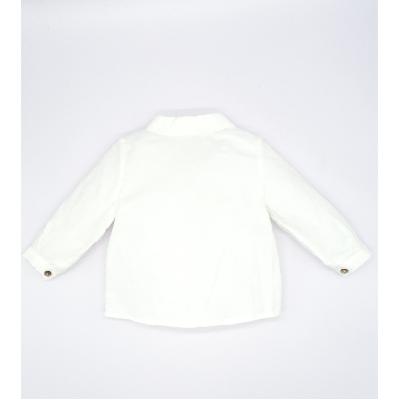 CAMISA VIELLA BOTÓN COCO CRUDA