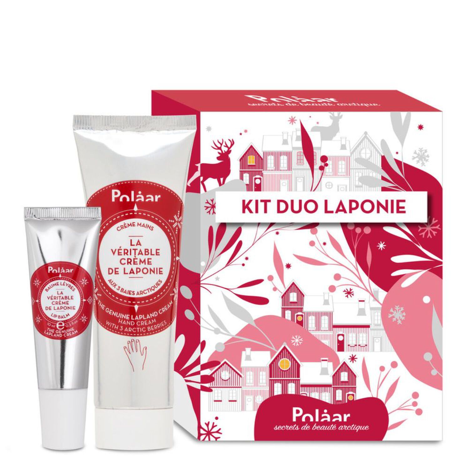 La Véritable Crème de Laponie - Coffret duo Crème Mains 25ml + Baume Lèvres 10ml