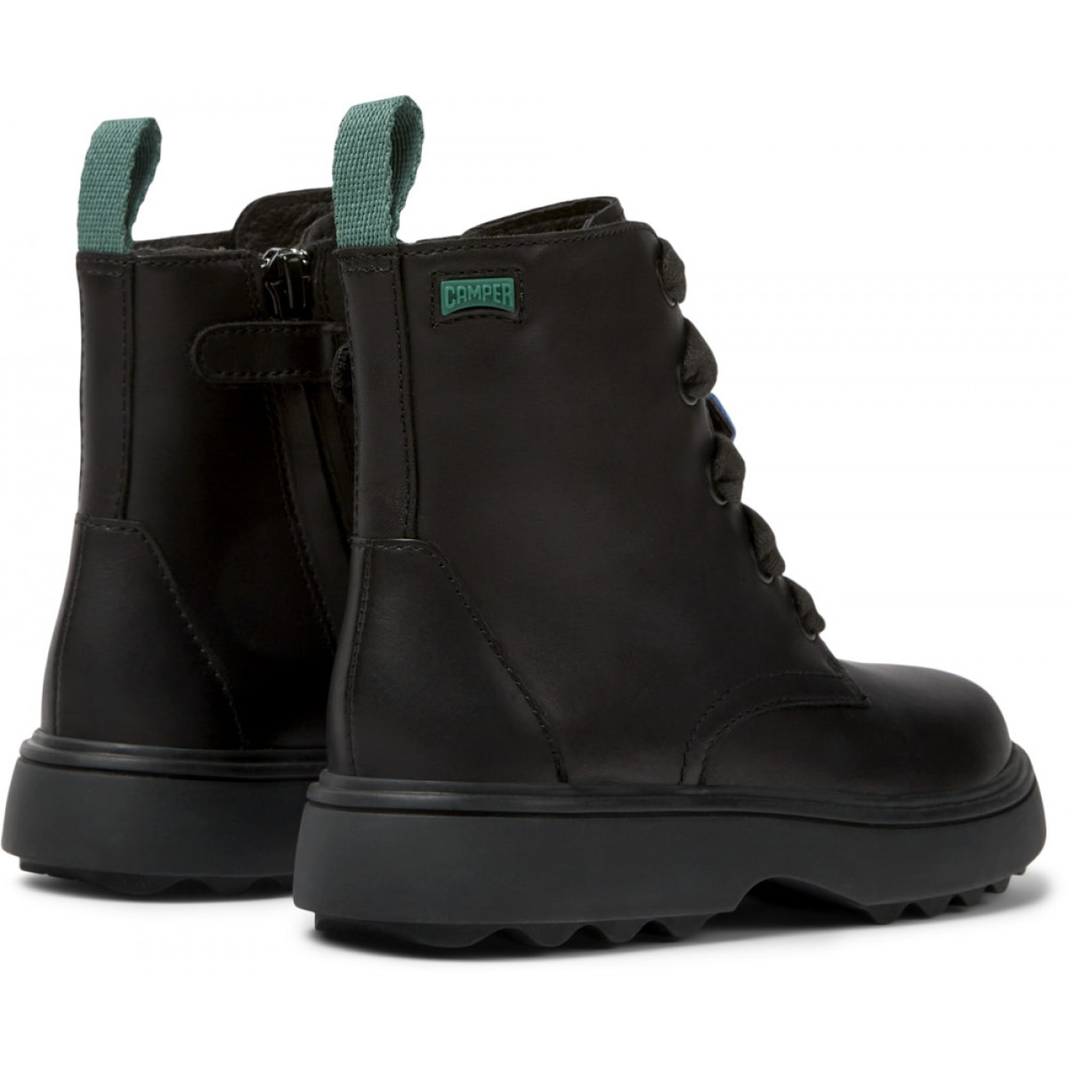 CAMPER Norte Twins - Botines Negro Infantil Unisex