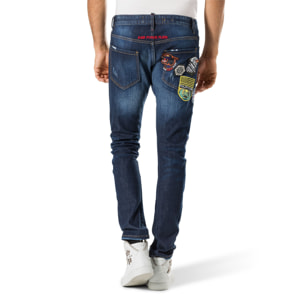 PHILIPP PLEIN super straight cut "eagle pride"