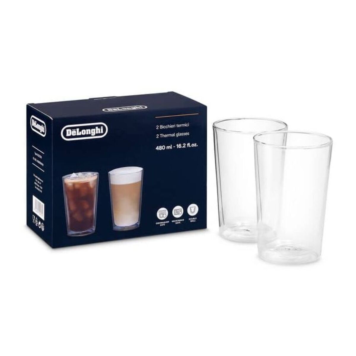 Verre DELONGHI double paroi 49cl DLSC319