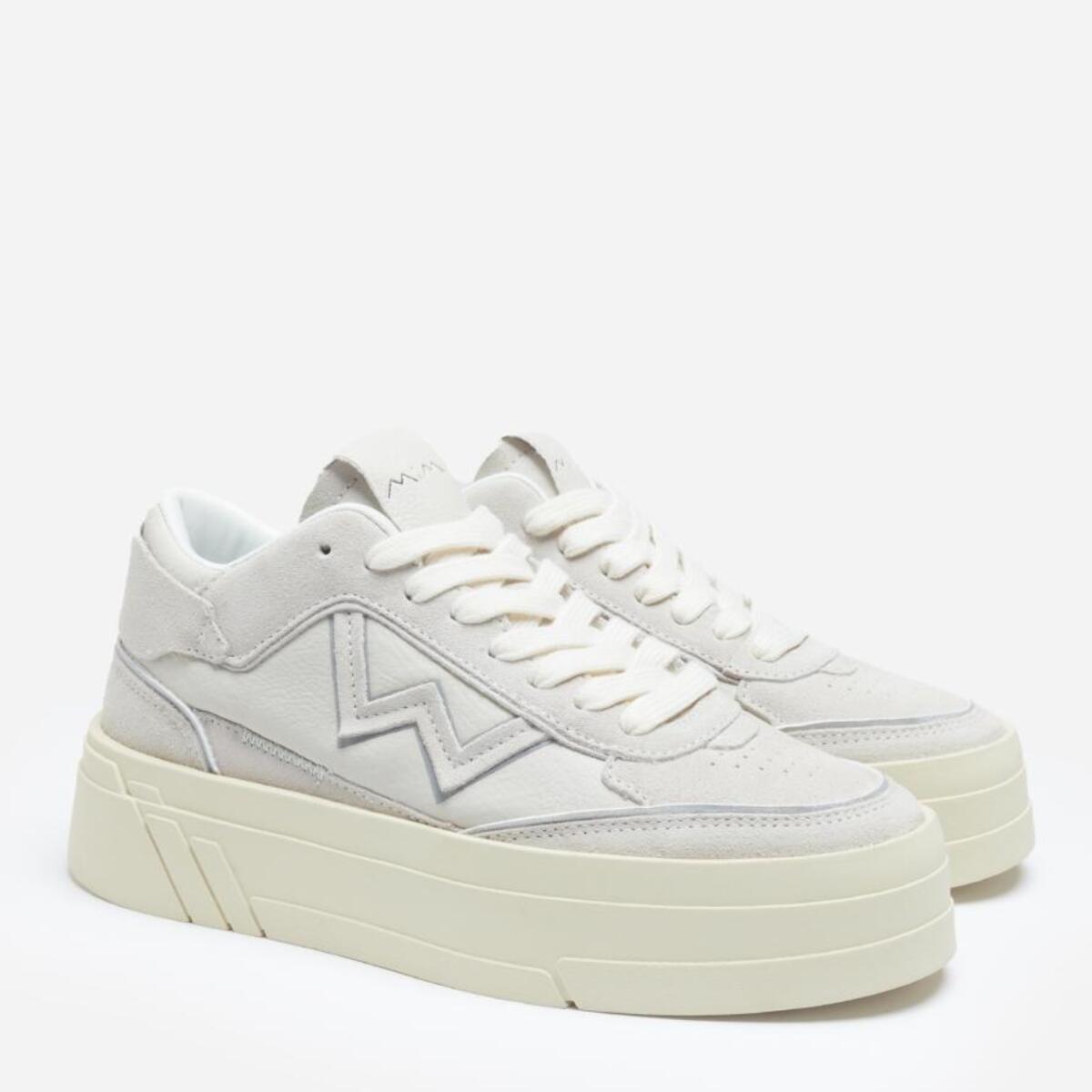 Zapatillas deportivas  -  RIVER   - Beige - 4.5 cm