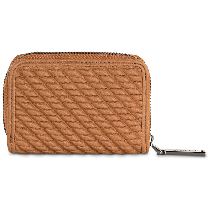 Tarjetero Monedero Lois Silverthrone Taupe