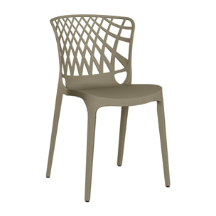 Set da 6 Sedie ITA-03 colore grigio
