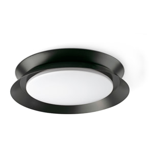 TENDER Plafón negra 2700K