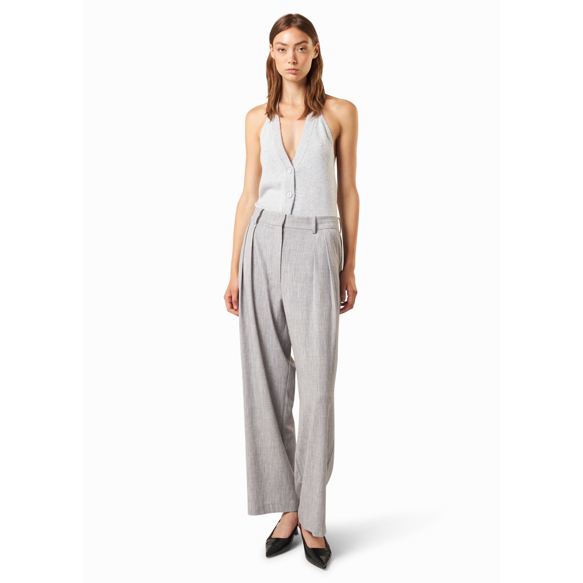 PANTALONE GRIGIO CHIARO CONBIPEL