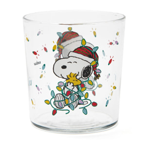 Set 6 Bicchieri Excelsa - Peanuts Shiny And Bright, Vetro Multicolore