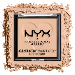 Nyx Professional Makeup Poudre Matifiante Can't Stop Won't Stop Light Medium