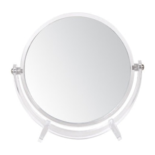 Miroir grossissant sur pied FIRENZE Gris MSV