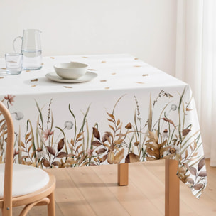 Nappe anti-taches KAIRO OCRE - coton mélangé