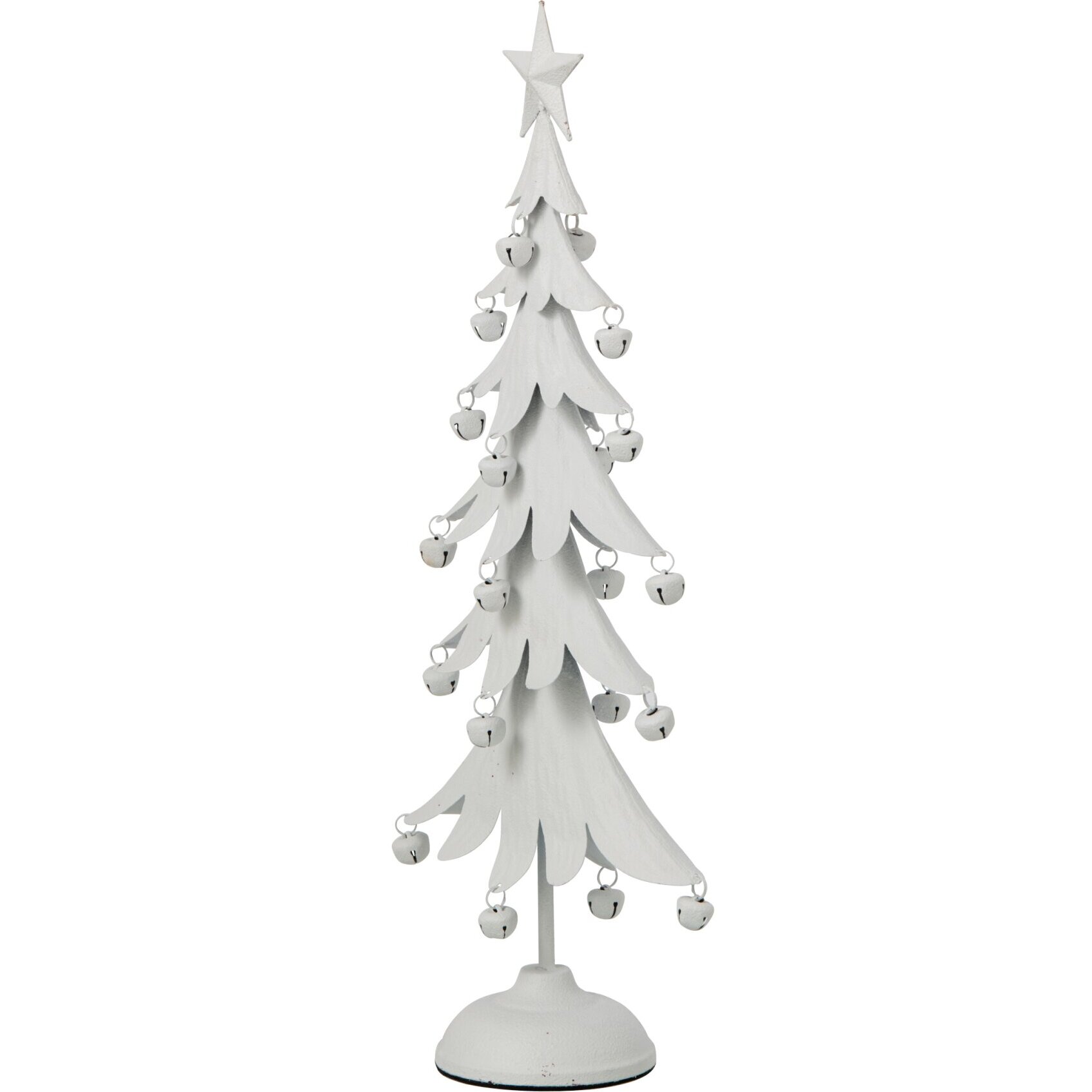J-Line Sapin de Noël - fer - blanc - small