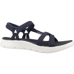 Sandalias Mujer Go Walk Flex Sandal Azul