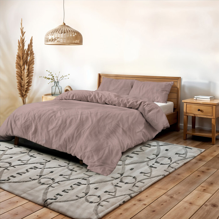 PARURE COPRIPIUMINO WATER WASHED MATRIMONIALE