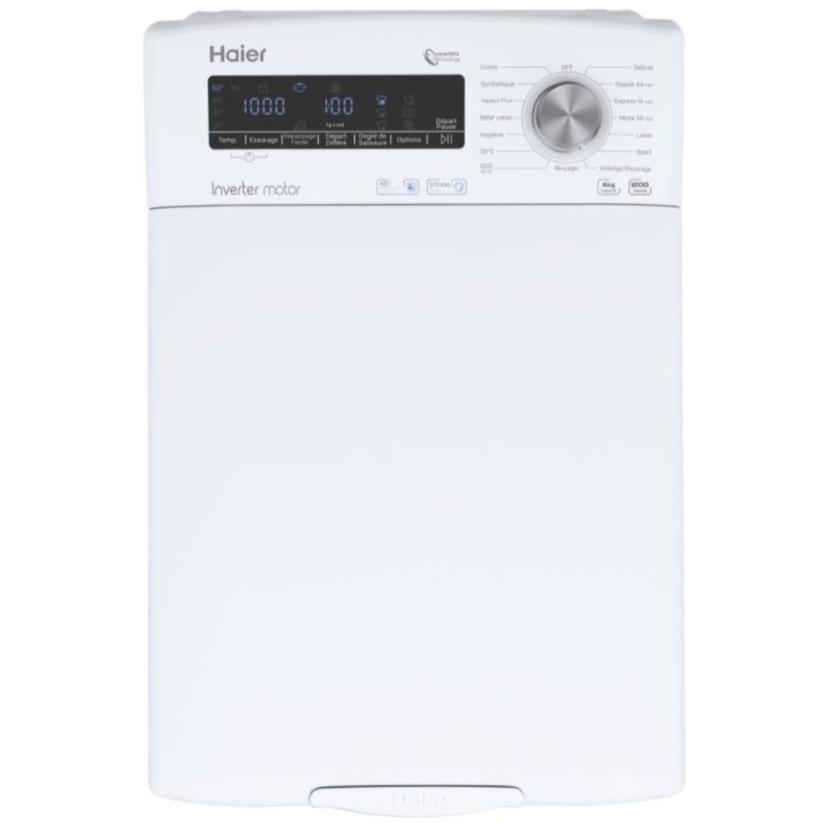 Lave linge top HAIER RTXSG 26TME/1-47